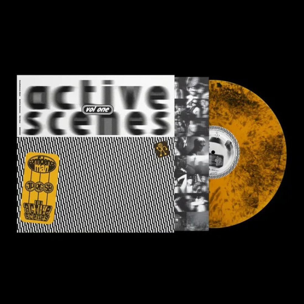 the album cover for Confidence Man - Active Scenes Vol 1 (Blk) [Colored Vinyl] [Limited Edition] (Org) [Indie Exclusive]