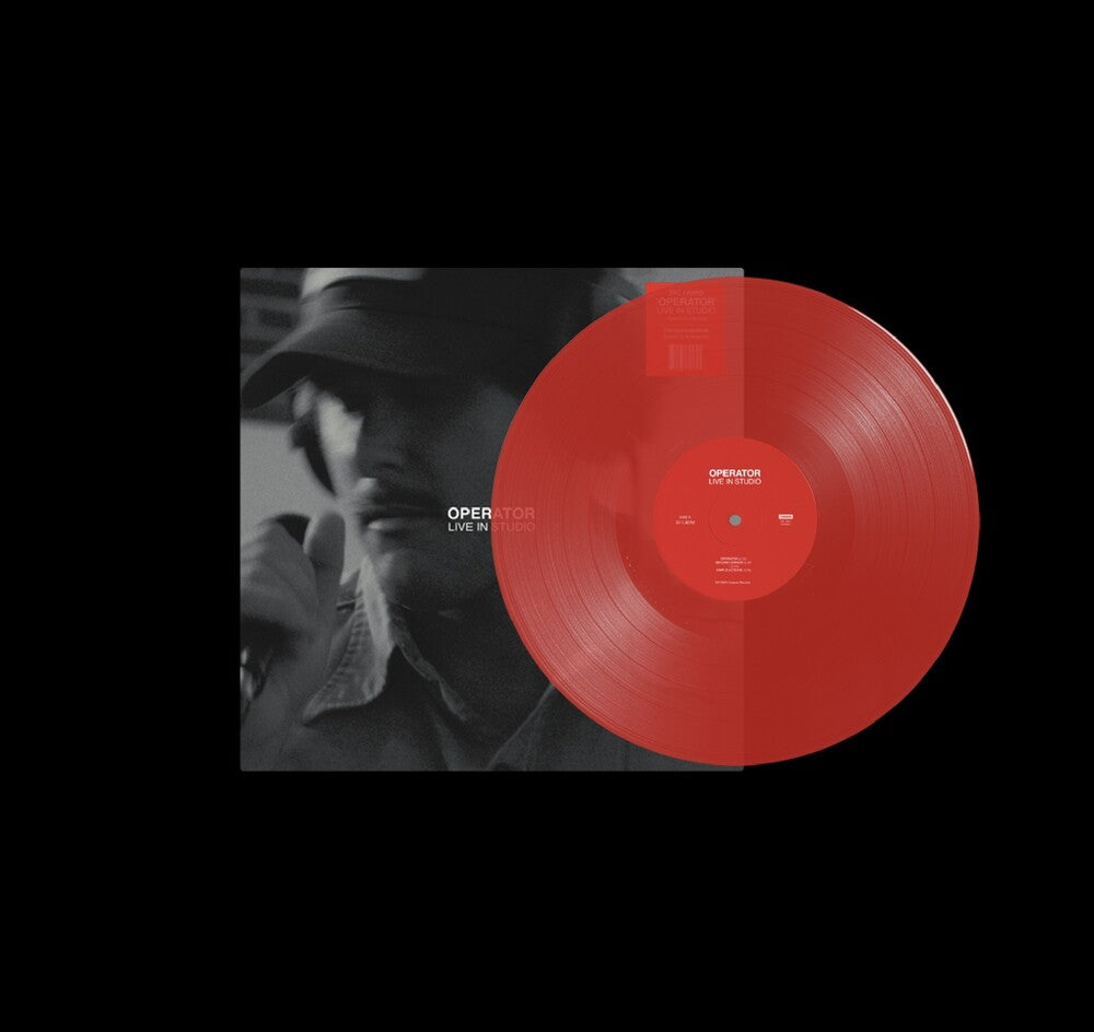 the album cover for Zac Farro - Operator - Live In Studio [Red]