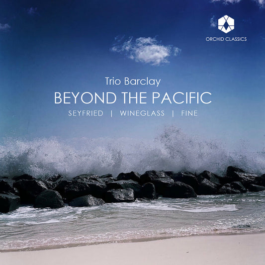the album cover for Trio Barclay - Beyond The Pacific