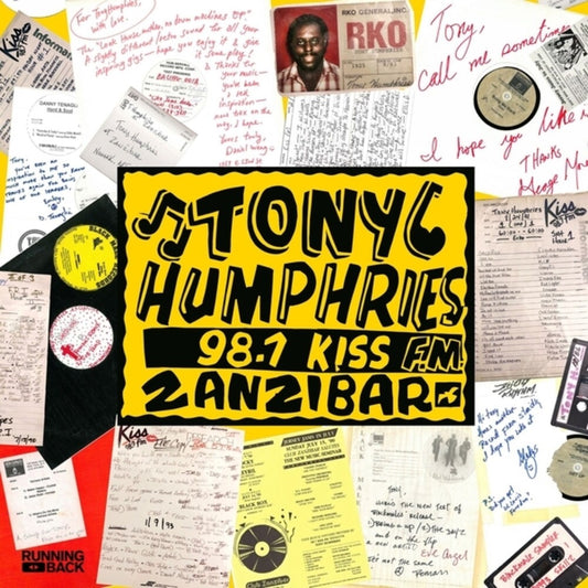 the album cover for Tony Humphries - Running Back Mastermix: Kiss Fm Zanzibar Years