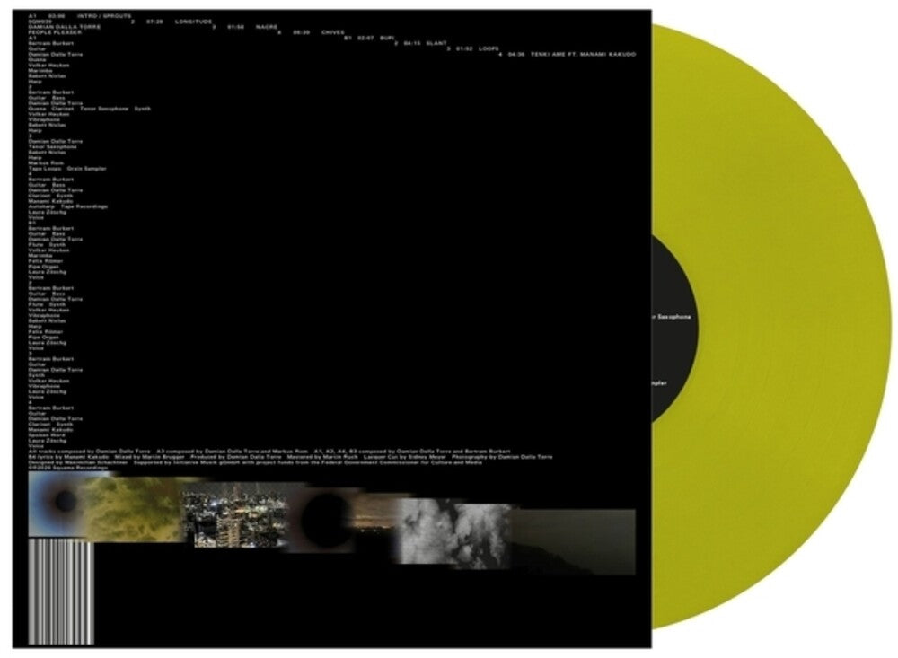 the album cover for Damian Dalla Torre - People Pleaser (nebular Green Vinyl)