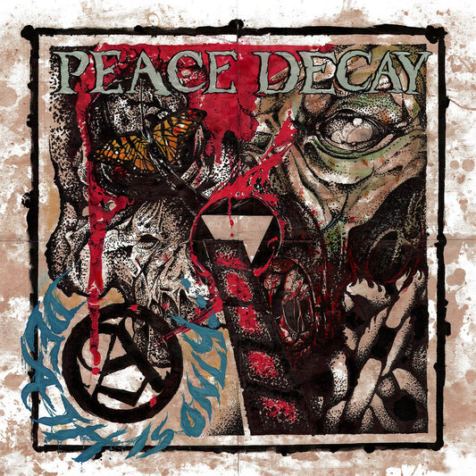 the album cover for Peace Decay - Death Is Only...
