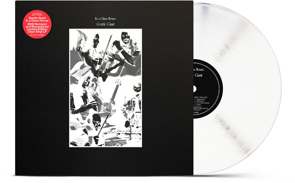the album cover for Gentle Giant - In A Glass House (2026 Remix & Remaster) [Clear]