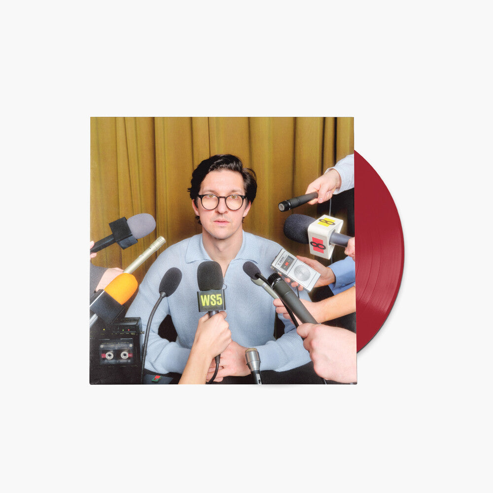 the album cover for Dan Croll - Winning Streak [Indie Exclusive] Red [Colored Vinyl] [Deluxe] (Red) [With Booklet]