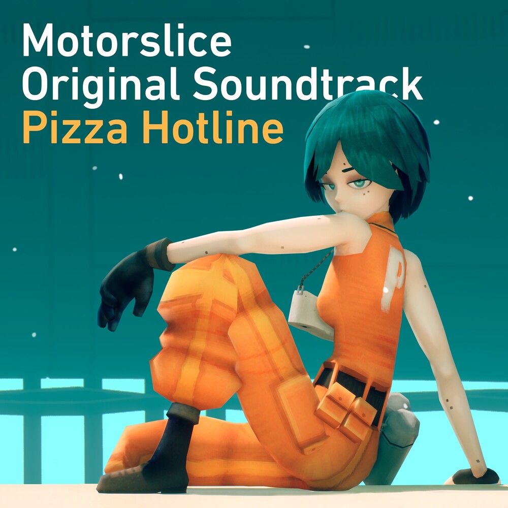 the album cover for Pizza Hotline - Motorslice [Orange]