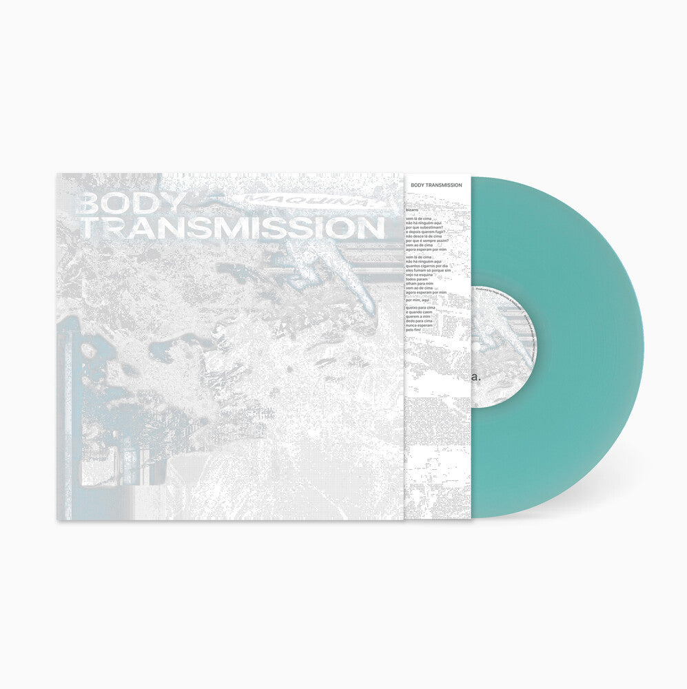 the album cover for Maquina. - Body Transmission (electric Blue Vinyl)