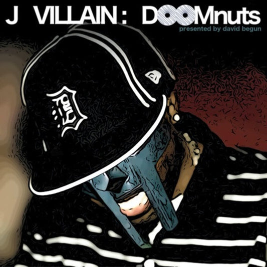 the album cover for J Dilla & Mf Doom & J Villain - Doomnuts (purple Vinyl)