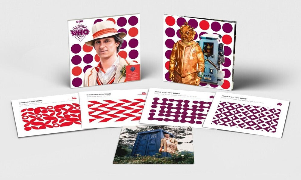 the album cover for Doctor Who - Peter Davison Collection [4LP]