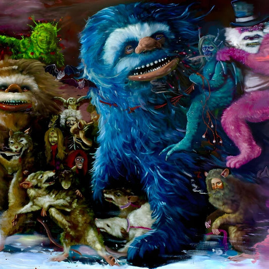 the album cover for Tropical Fuck Storm - Fairyland Codex [Glacial Blue]