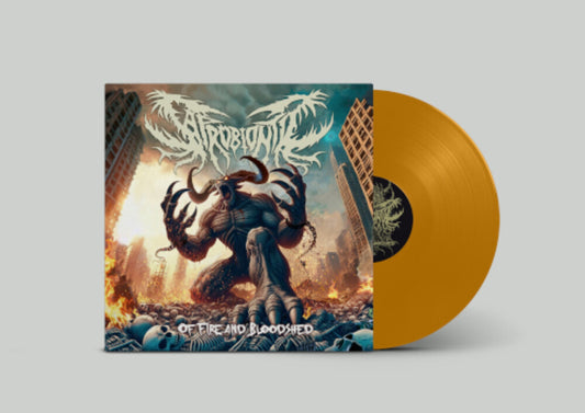 the album cover for Saprobiontic - Of Fire & Bloodshed [Colored Vinyl] (Org)