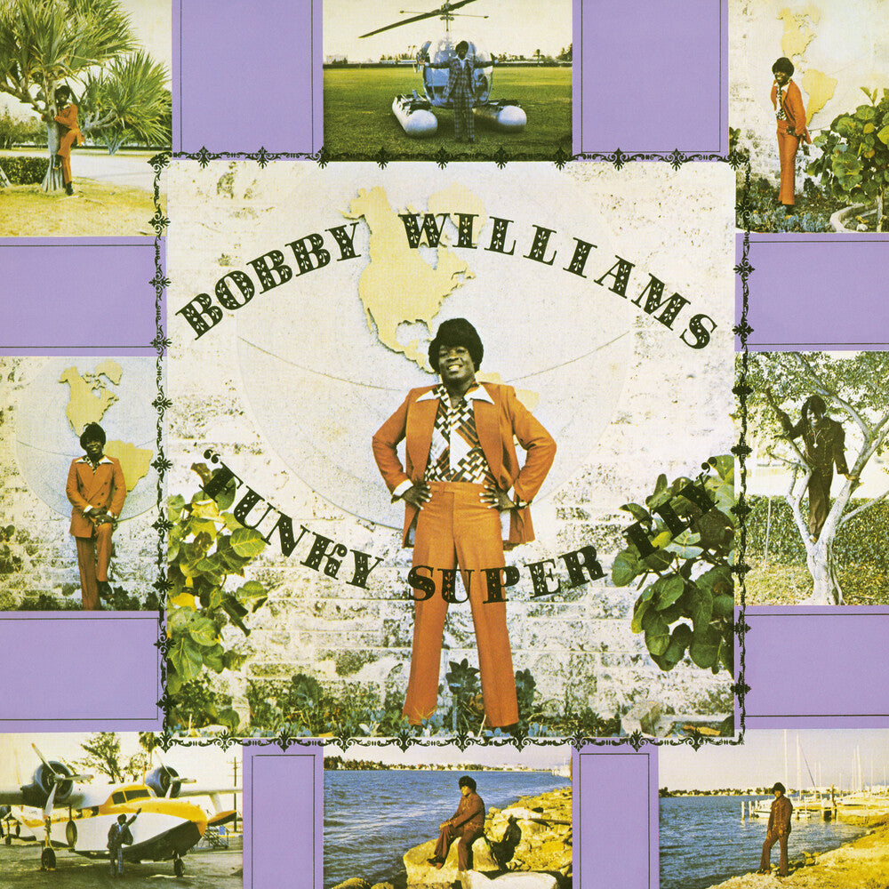 the album cover for Bobby Williams - Funky Super Fly