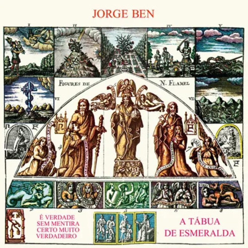 the album cover for Jorge Ben - Tabua De Esmeralda