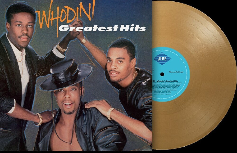 the album cover for Whodini - Greatest Hits [180 Gram Color]
