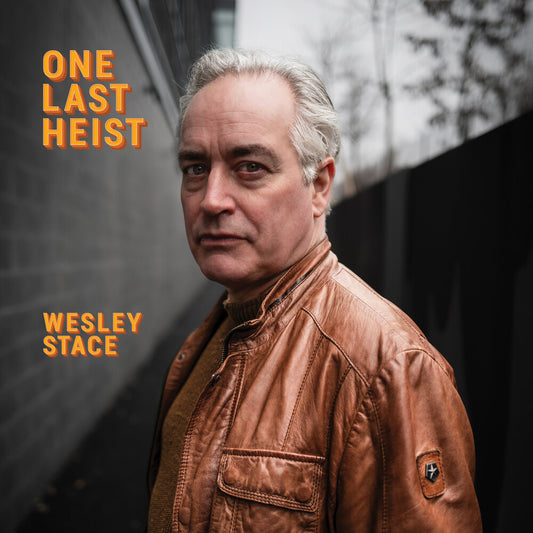 the album cover for Wesley Stace - One Last Heist