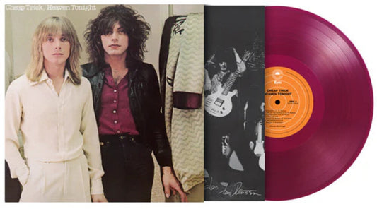the album cover for Cheap Trick - Heaven Tonight [180 Gram Color]