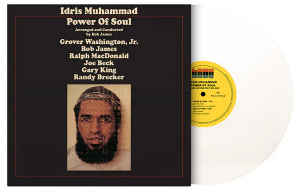 the album cover for Idris Muhammad - Power Of Soul [Colored Vinyl] [Limited Edition] [180 Gram] (Wht) (Hol)