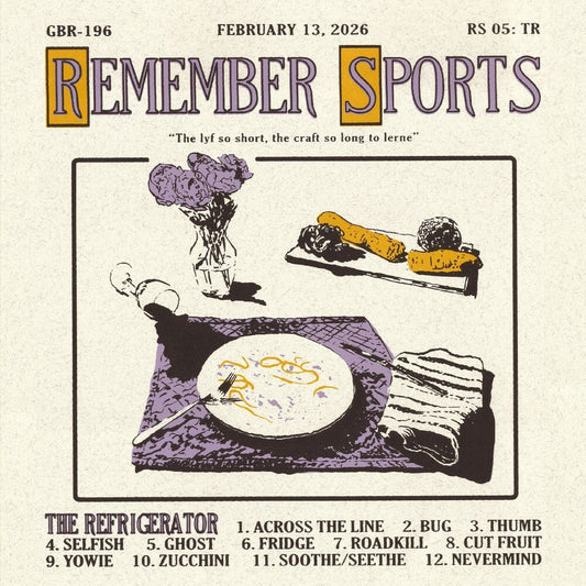the album cover for Remember Sports - Refrigerator