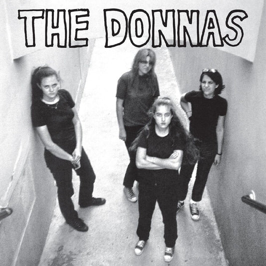 the album cover for Donnas - Donnas - Analog - Clear W/ Black & Purple [Colored Vinyl]