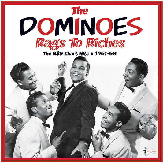 the album cover for Billy Ward  & The Dominoes - Rags To Riches: The R&B Chart Hits 1951-58