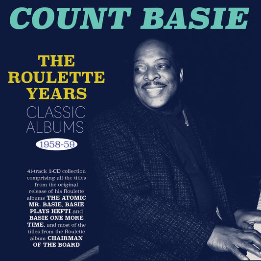 the album cover for Count Basie - Roulette Years: Classic Albums 1958-59