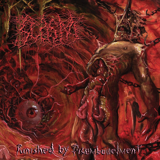 the album cover for Scasm - Punished By Disembowelment
