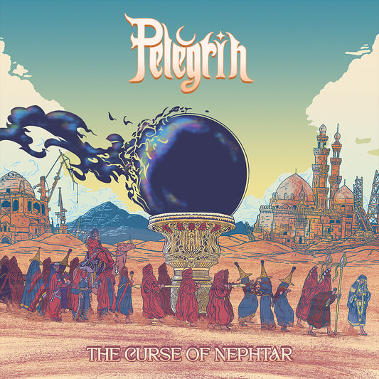 the album cover for Pelegrin - Curse Of Nephtar