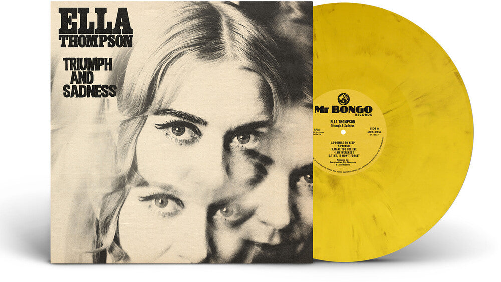 the album cover for Thompson, Ella - Triumph and Sadness [Indie Exclusive] Yellow
