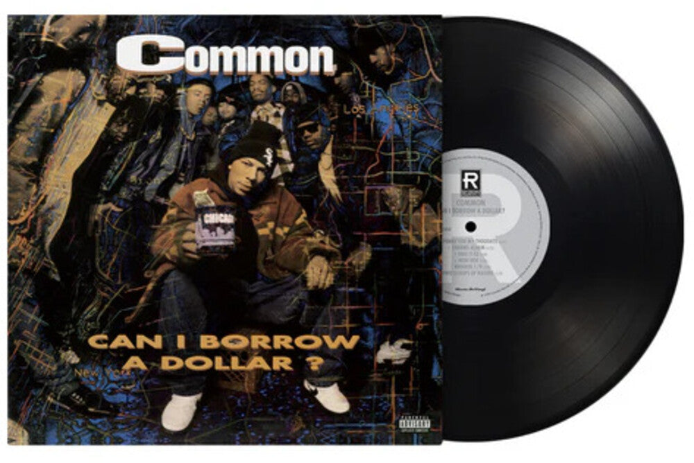 the album cover for Common - Can I Borrow A Dollar (Blk) [180 Gram] (Hol)