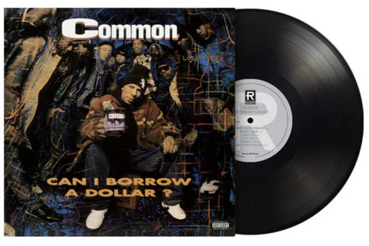 the album cover for Common - Can I Borrow A Dollar (Blk) [180 Gram] (Hol)