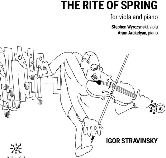 the album cover for Stephen Wyrczynski - Rite Of Spring