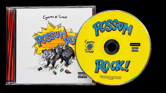 the album cover for Cigarettes @ Sunset - Possum Rock