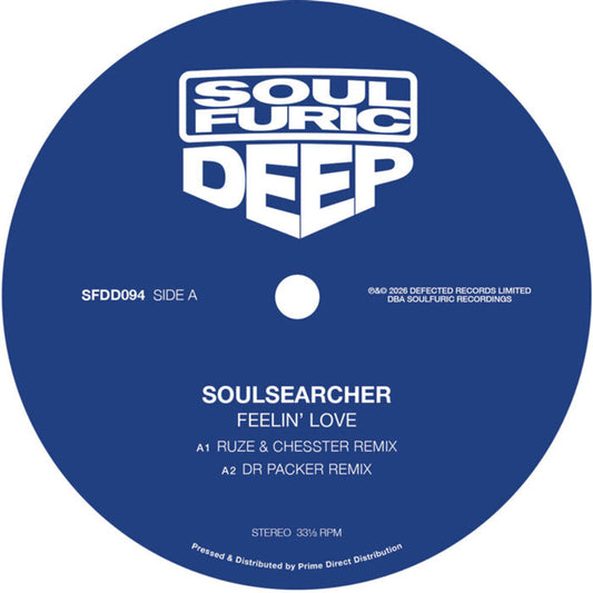 the album cover for Soulsearcher - Feelin' Love (2026 Remixes)