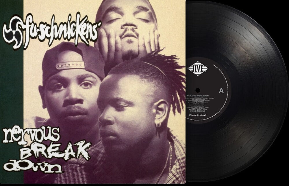 the album cover for Fu-Schnickens - Nervous Breakdown (Blk) [180 Gram] (Hol)