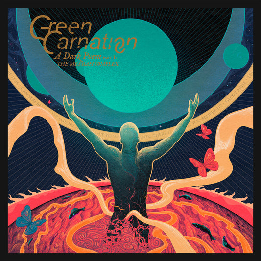 the album cover for Green Carnation - Dark Poem Part Iii: The Messiah Complex [Limited Edition]