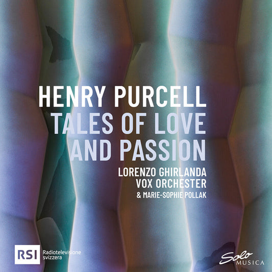 the album cover for Vox Orchester - Henry Purcell: Tales Of Love & Passion