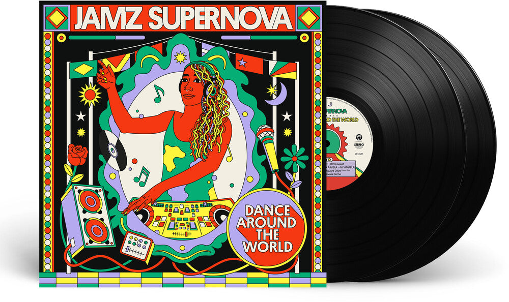 the album cover for Jamz Supernova Presents - Dance Around The World