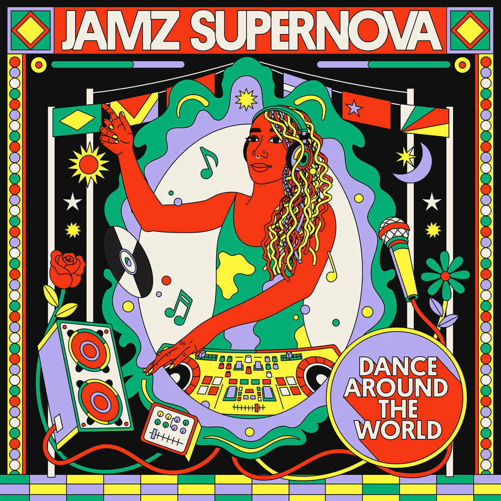 the album cover for Jamz Supernova Presents - Dance Around The World