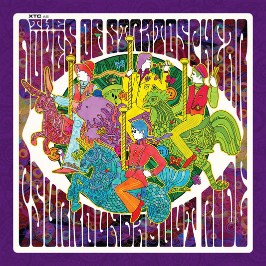 the album cover for Xtc As Dukes of Stratosphear - Psurroundabout Ride - Cd + Blu-Ray (Wbr) (Atmo)