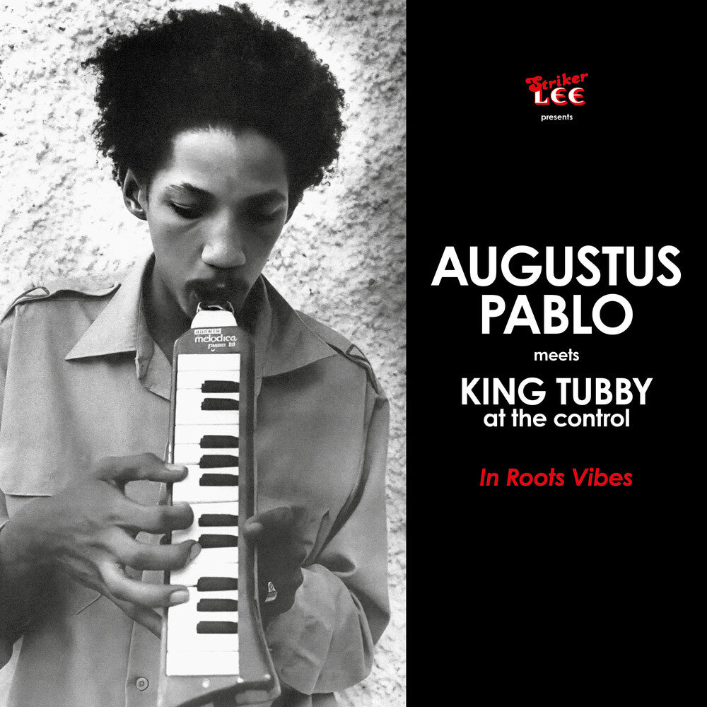 the album cover for Augustus Pablo - In Roots Vibes [Colored Vinyl] [Deluxe] [Limited Edition] (Ofgv) (Red)