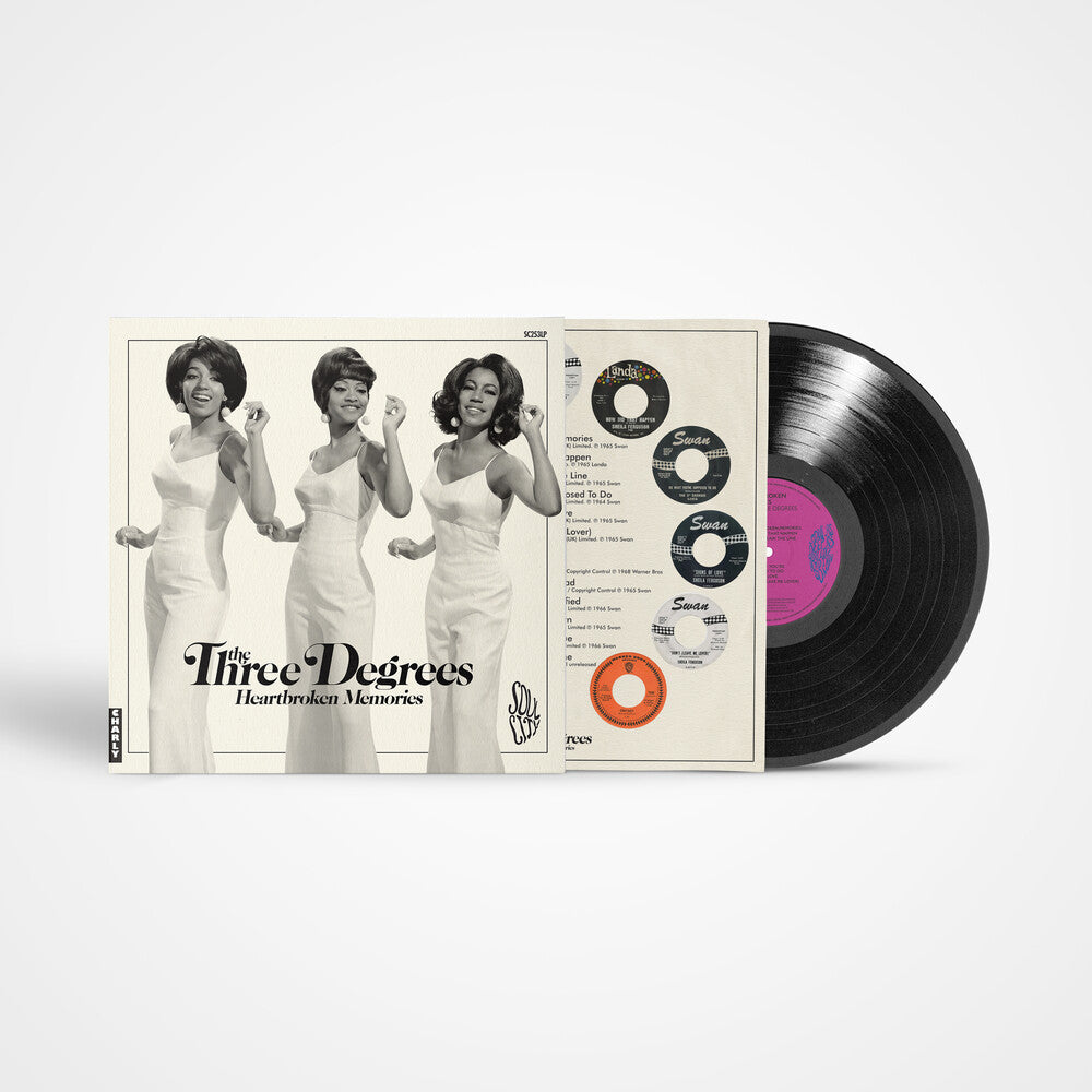 the album cover for Three Degrees - Heartbroken Memories [Limited Edition] (Ofgv) (Aniv) [Remastered]