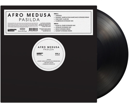 the album cover for Afro Medusa - Pasilda (Blk) (Ofgv) (Hol)