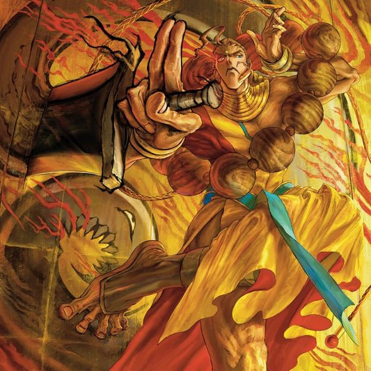 the album cover for Night Warriors: Darkstalkers - O.S.T. (Colv) (Red) - Night Warriors: Darkstalkers - O.S.T. [Colored Vinyl] (Red)