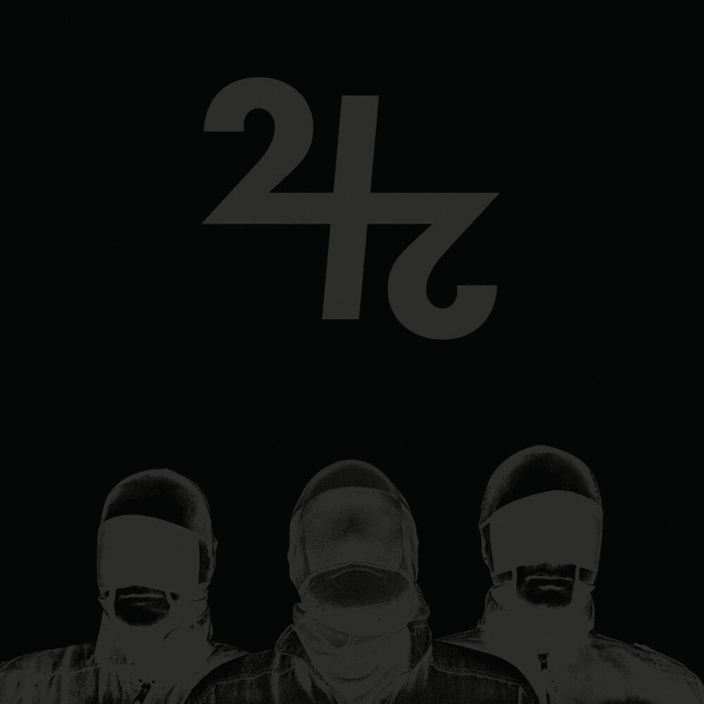 the album cover for Front 242 - Black Out [Colored Vinyl] (Slv)