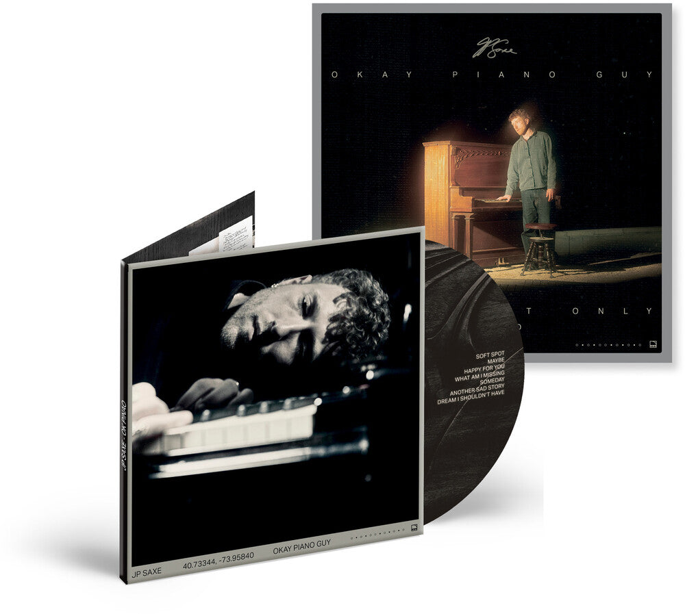 the album cover for JP Saxe - Okay Piano Guy