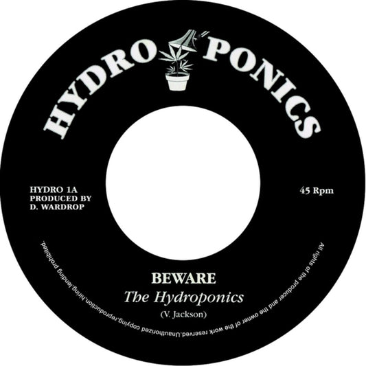 the album cover for Hydroponics - Beware