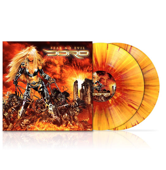 the album cover for Doro - Fear No Evil (Bonus Tracks) [Colored Vinyl] [Deluxe] (Gate)