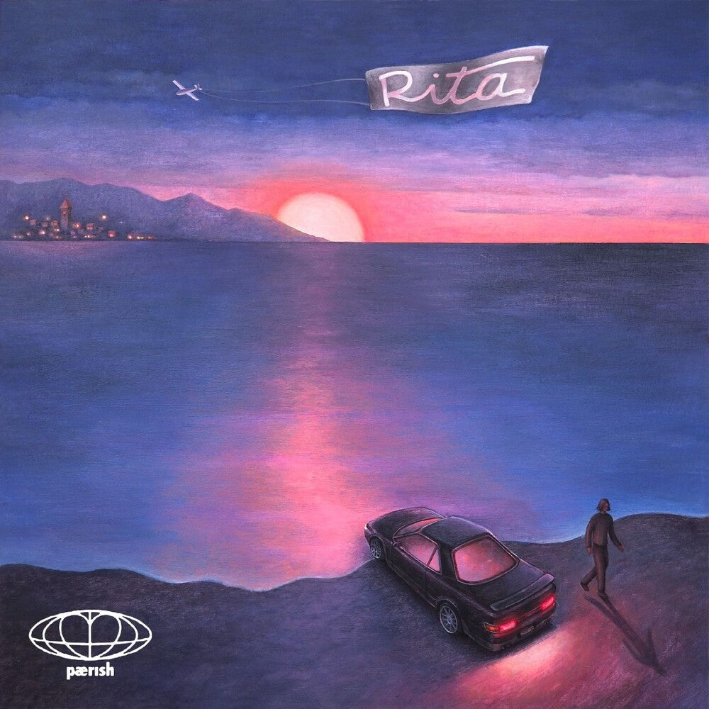the album cover for Paerish - Rita [Clear W/ Pink & Blue Swirl]