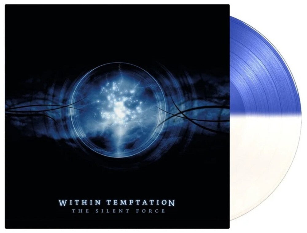 the album cover for Within Temptation - Silent Force - Ltd Blue & White Vinyl (Blue) [Limited Edition]