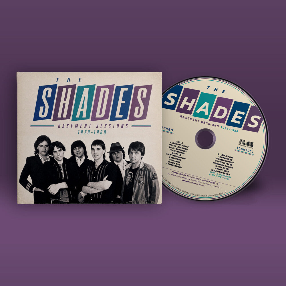 the album cover for Shades - Basement Sessions 1978-1980 [Digipak]