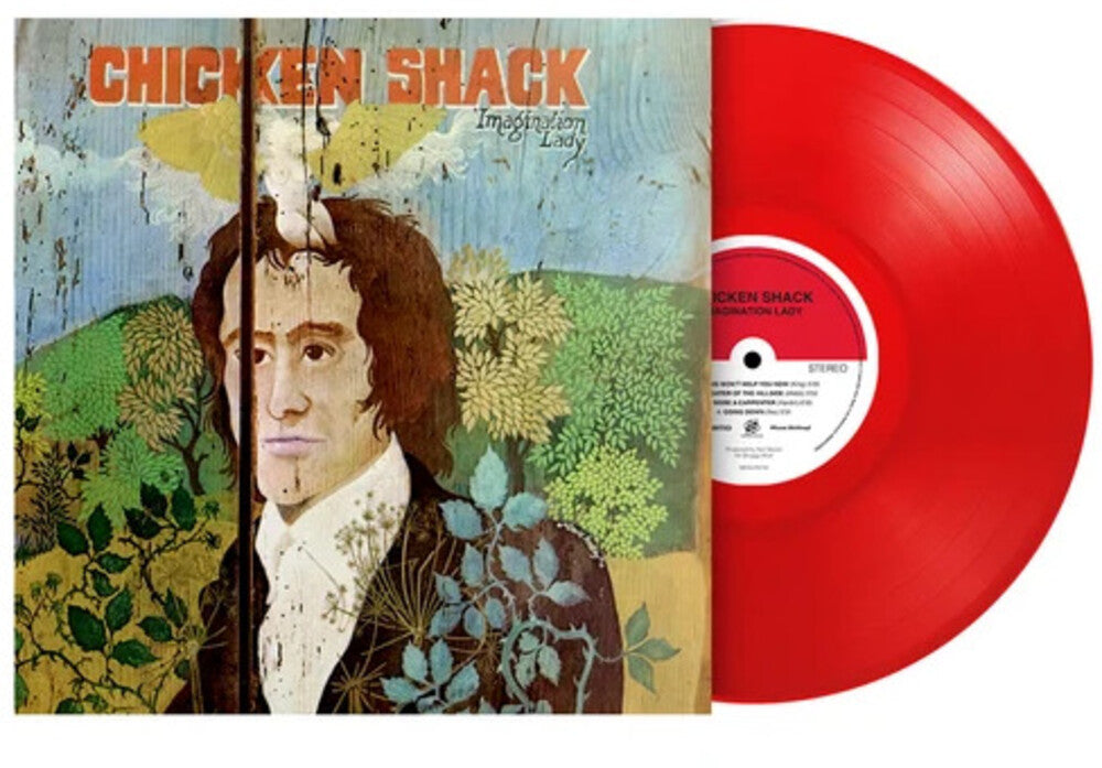 the album cover for Chicken Shack - Imagination Lady [Colored Vinyl] (Gate) [Limited Edition] [180 Gram] (Red)